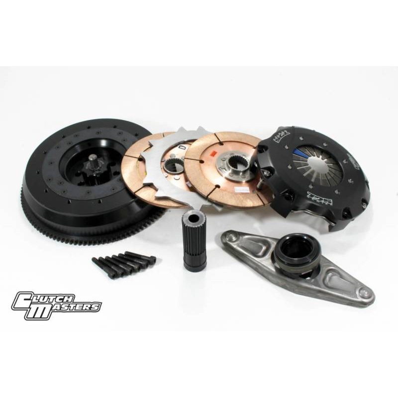 Clutch Masters 07-10 BMW 335 3.0L N54 Twin-Disc (Race) Clutch Kit w/ Aluminum Flywheel