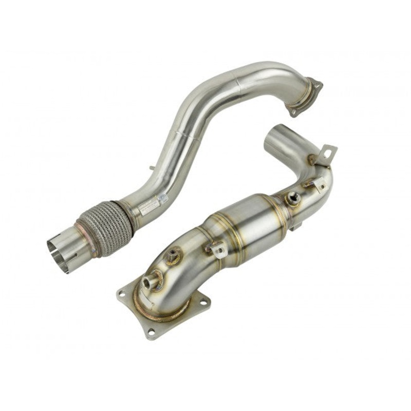Skunk2 Racing 17+ Civic Type R Alpha 3″ Downpipe w/Cat