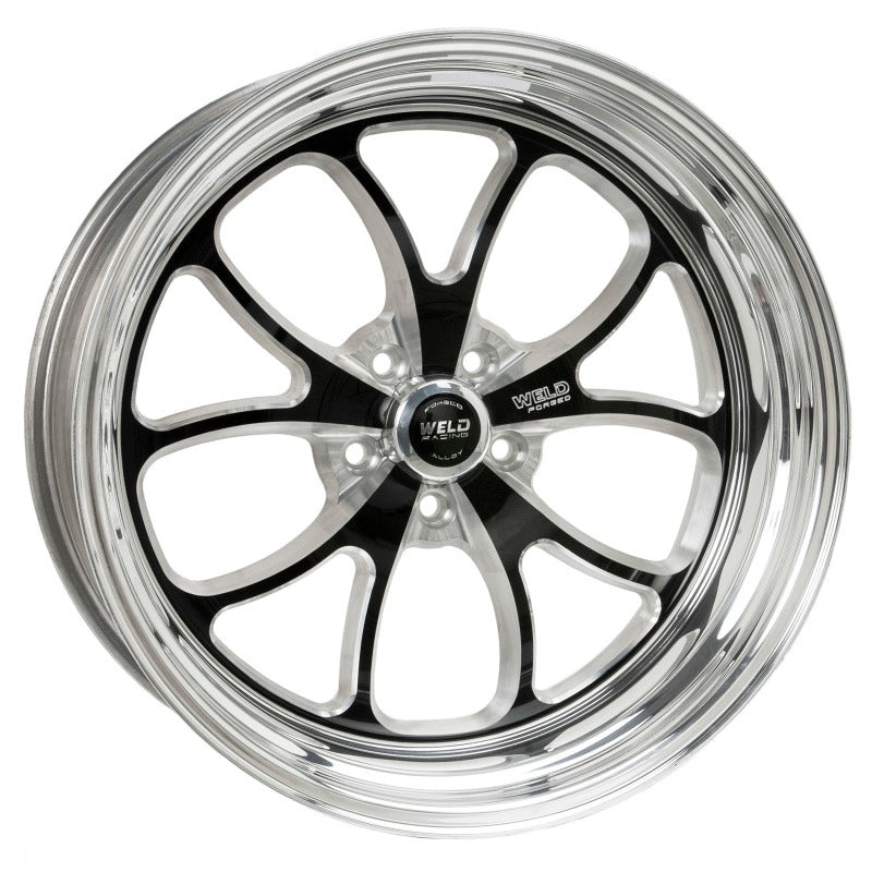 Weld S76 20×12 / 5×4.75 BP / 4in. BS Black Wheel (Low Pad) – Non-Beadlock