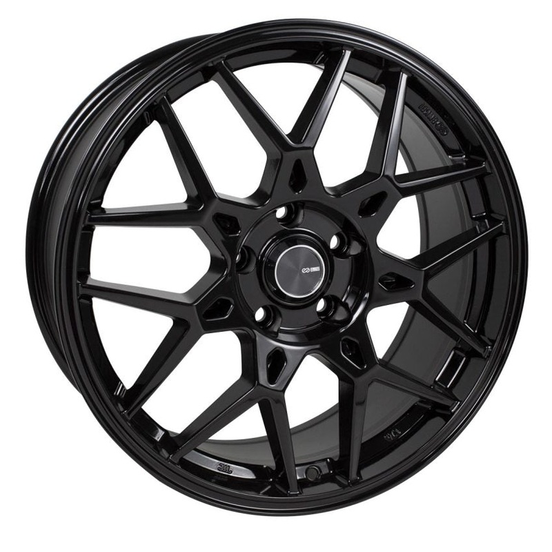 Enkei PDC 17×7.5 4×100 42mm Offset 72.6mm Bore Black Wheel
