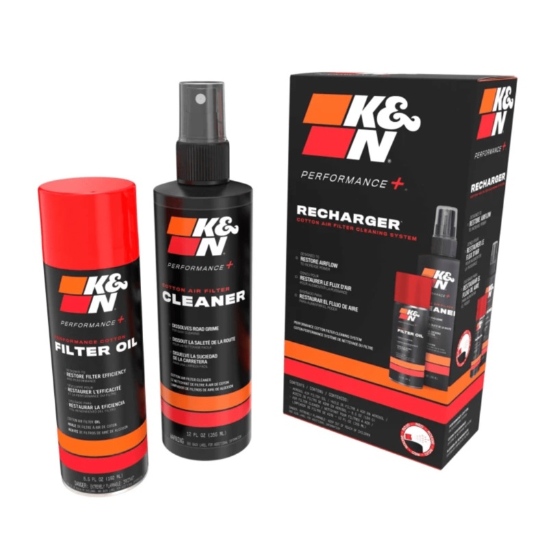 K&N Oiled Air Filter Cleaner & Recharge Kit | 16-22+ Civic 1.5T & Si, 23+ Integra
