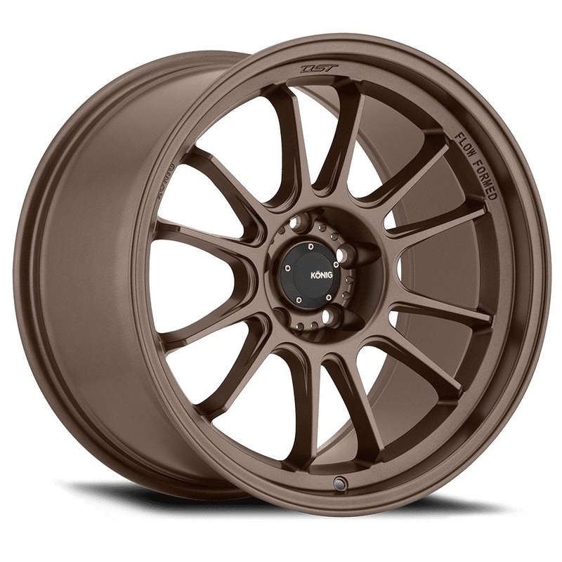Konig 17″ Hypergram 5X112 Wheel – Race Bronze