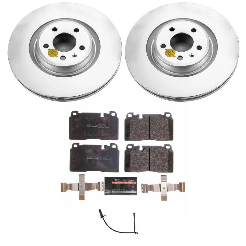 PowerStop Power Stop 17-18 Audi A6 Front Euro-Stop Brake Kit
