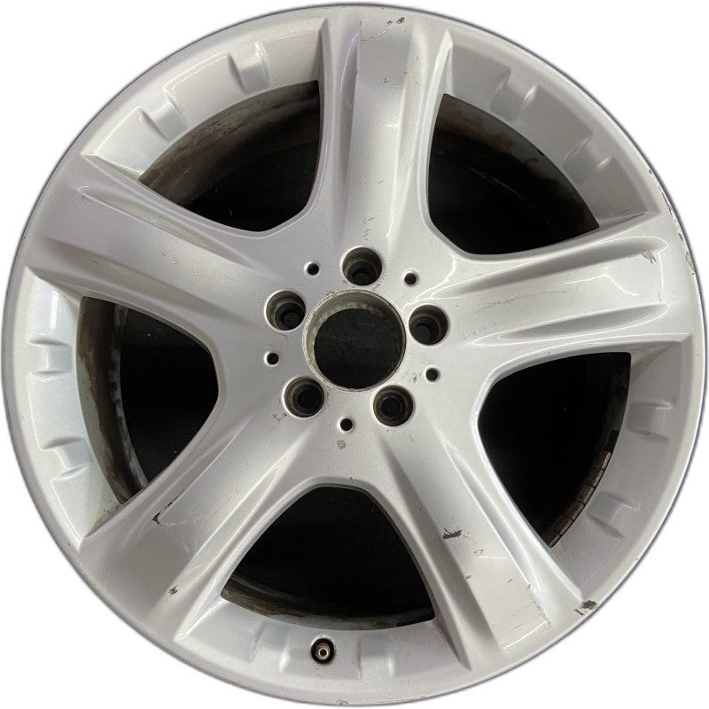 19″ MERCEDES ML-CLASS 06-07 164 Type; ML350 19×8 5 spoke ribbed spokes natural finish Original OEM Wheel Rim