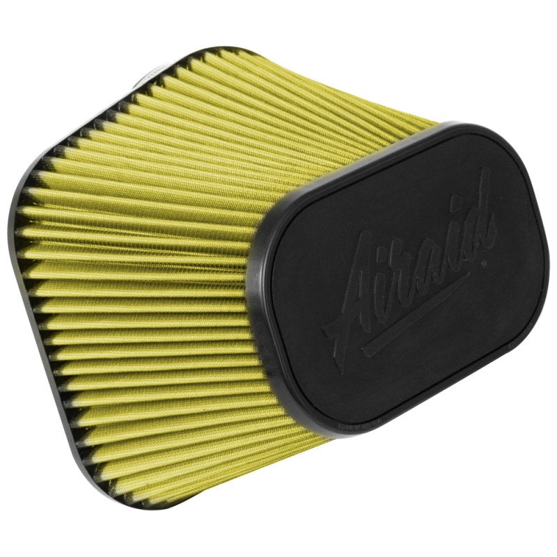 Airaid Universal Air Filter – Cone 4-1/2in FLGx9-3/4×9-5/16in Bx7-15/16×5-1/32in Tx7-1/2in H – SFA