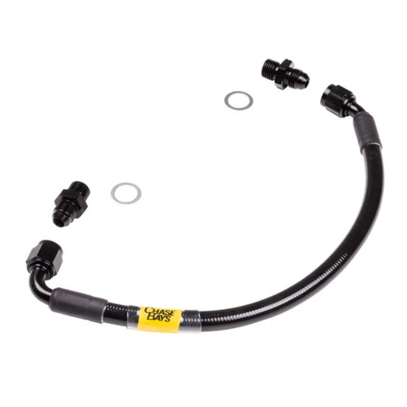 Chase Bays High Pressure Power Steering Hose | 1982 – 1991 BMW 3-Series w/ M50 / S50 / S52 (CB-E30-S50PS)