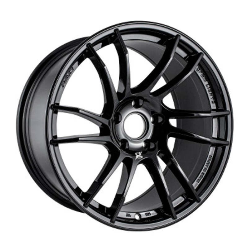 Gram Lights 57XR 18×9.5 +38 5-114.3 Glossy Black Wheel (Minimum Order Qty 20)