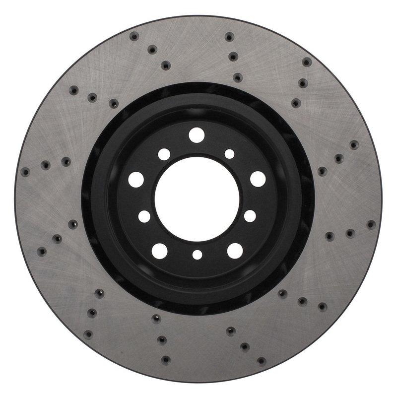 StopTech 01-06 BMW M3 E46 Drilled Left Rear Rotor