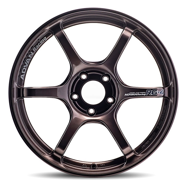 Advan RG-4 18×11 +15 5-114.3 Racing Copper Bronze Wheel
