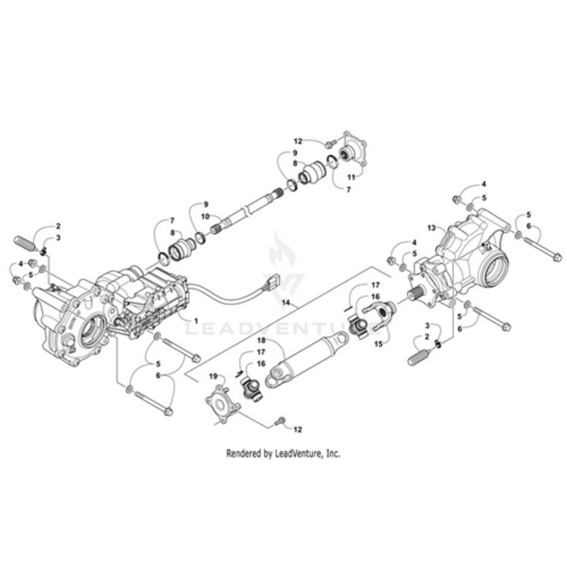 Driveshaft Rear by Arctic Cat