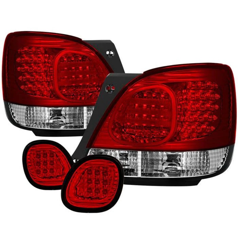1998-2005 Lexus GS 300 / 400 LED Tail Lights – Red Clear