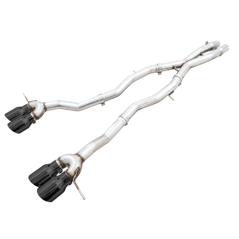 AWE Track Edition Catback Exhaust for BMW G8X M3/M4 – Diamond Black Tips