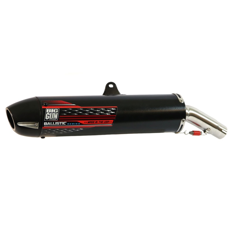 Big Gun Exhaust 08-1002 BALLISTIC SERIES Slip On