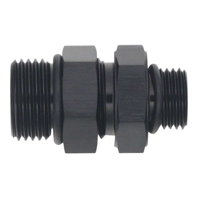 DeatschWerks 6AN ORB Male to 8AN ORB Male Swivel Adapter – Anodized Matte Black