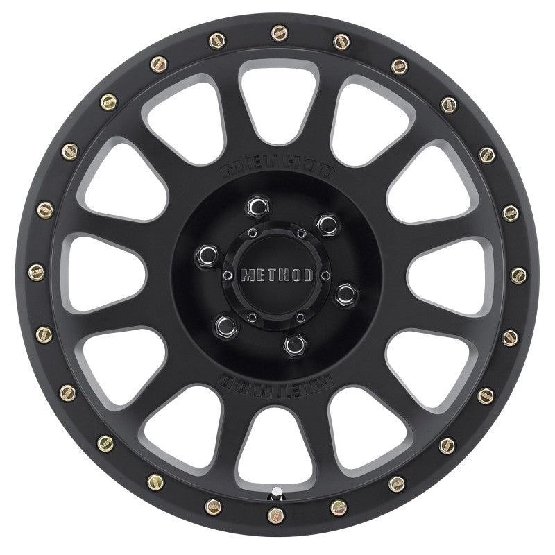 Method MR305 NV 18×9 0mm Offset 6×135 94mm CB Method Matte Black Street Loc Wheel