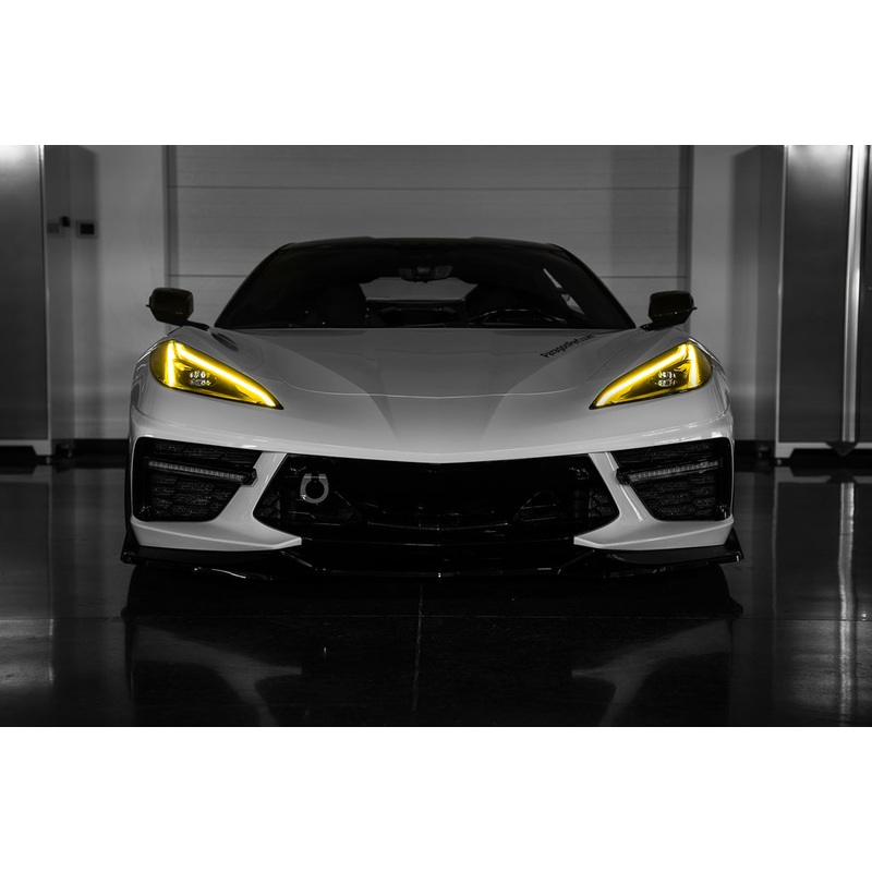 Motorsport+ C8 Corvette Race Style Yellow DRL LED Module Set