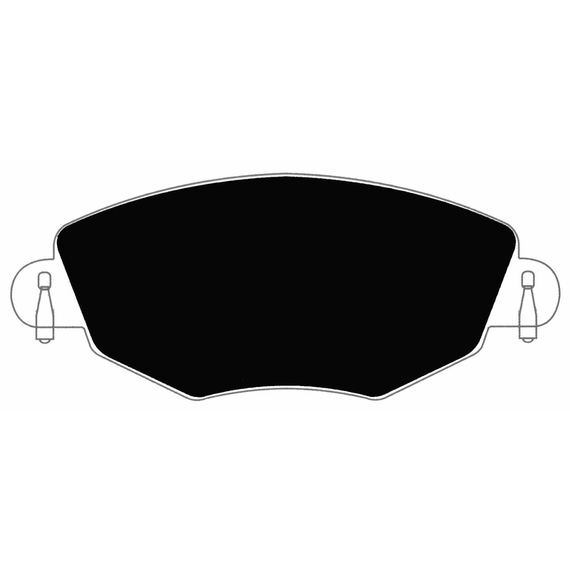 Porterfield Brake Pads for 2006 JAGUAR X Type