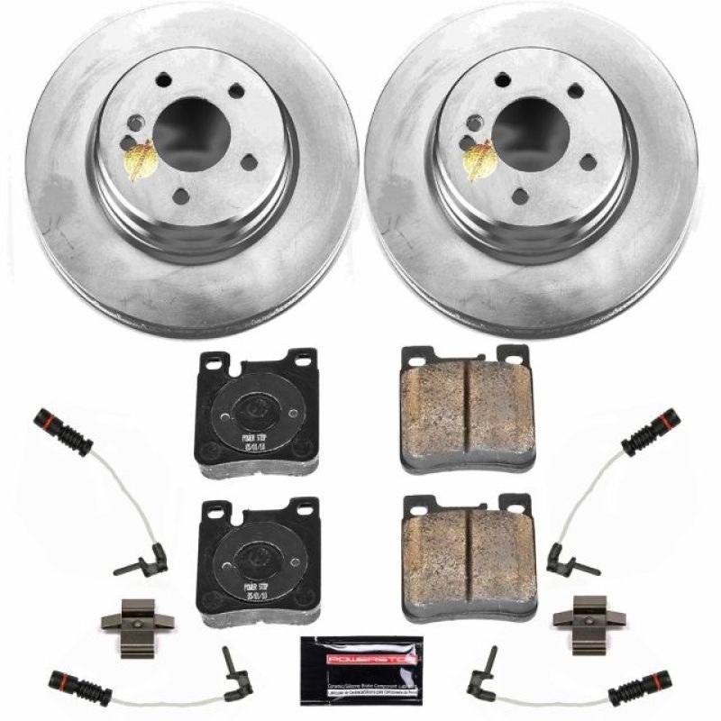 PowerStop Power Stop 98-00 Mercedes-Benz C43 AMG Rear Z23 Evolution Sport Coated Brake Kit