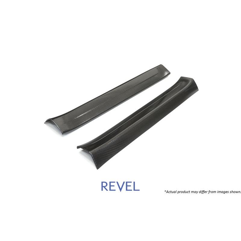 Revel GT Dry Carbon Door Sill Covers (Left & Right) 14-17 Mazda Mazda3 – 2 Pieces