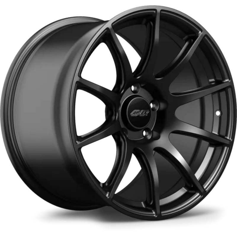 Apex 18″ SM-10 5×112 Wheel (Satin Black) – VW MQB 1.8T/2.0T
