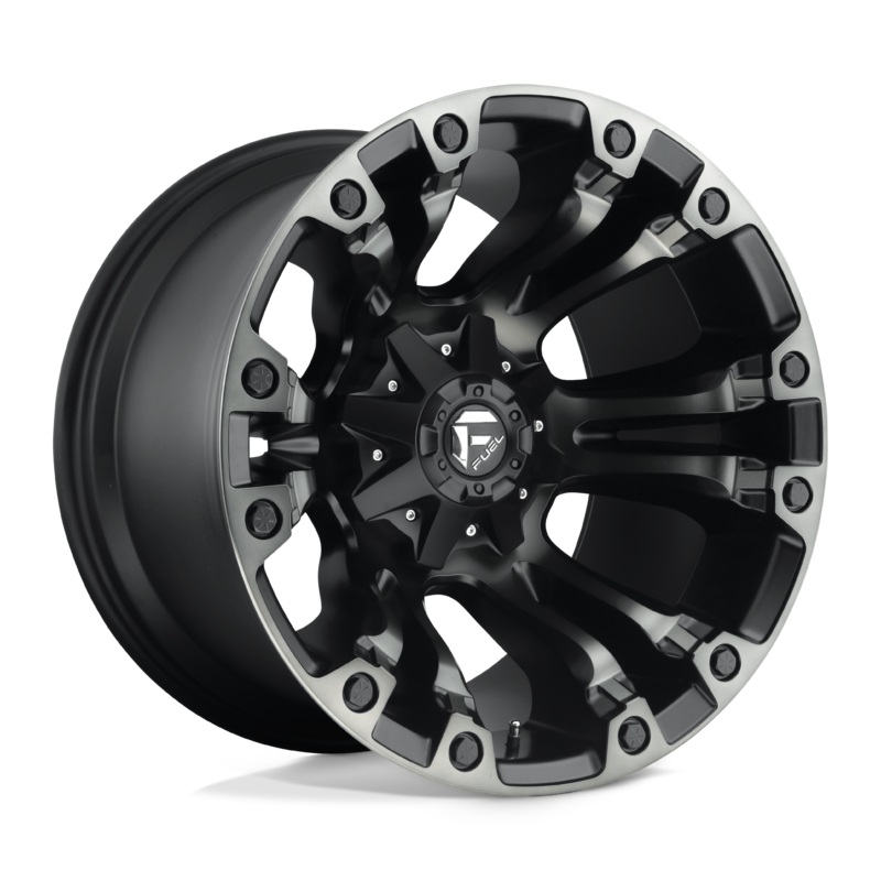Fuel Wheels D851 Vapor 17″ 8×165.1 Matte Black Gray Tint