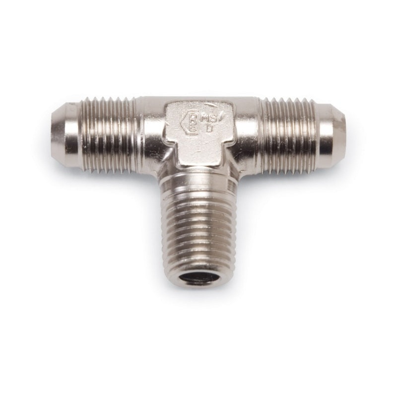 Russell Performance -6 AN to 3/8in NPT Flare to Pipe Tee Fitting
