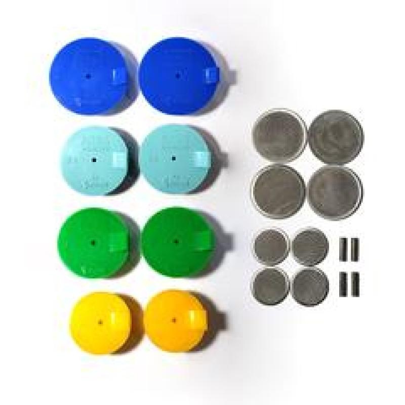Ticon Industries 2.5in-4in Silicon Purge Plug Exhaust Kit