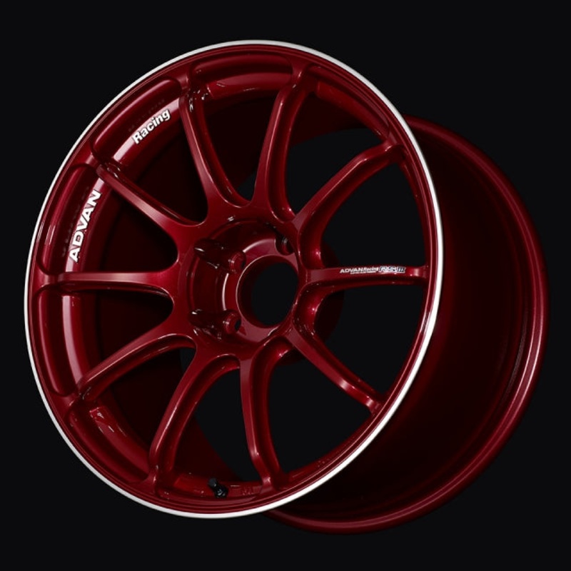 Advan RSIII Wheel – 18×9.5 +45 | 5×100 | Racing Candy Red & Ring