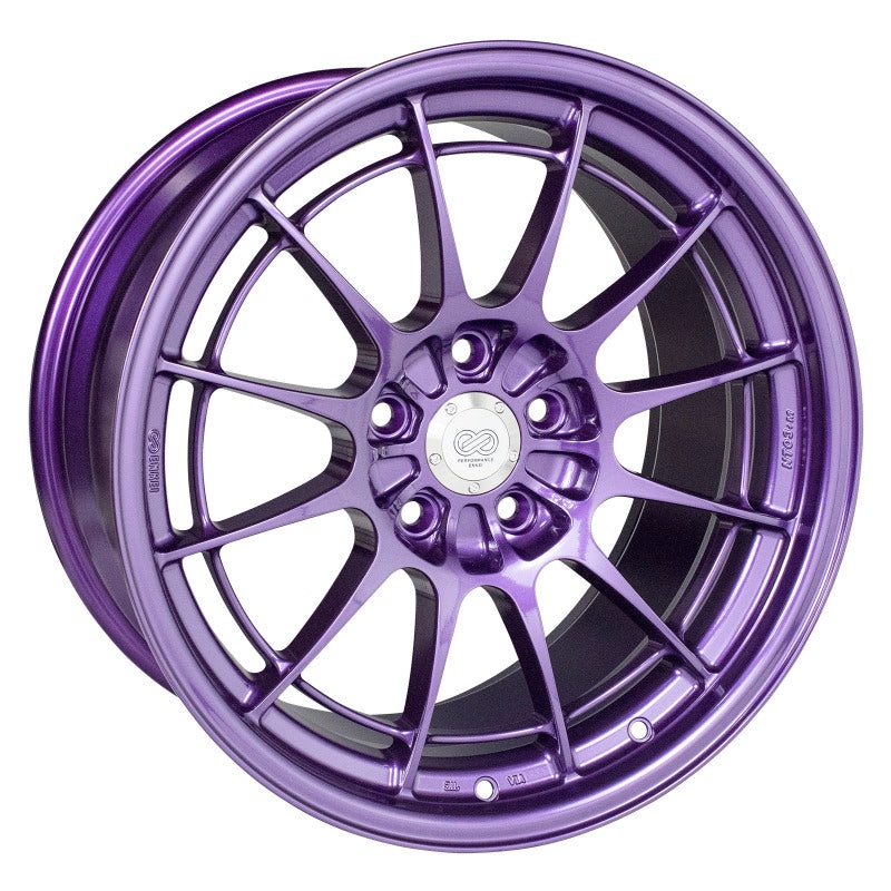 Enkei NT03+M 18×9.5 5×114.3 40mm Offset 72.6mm Bore Purple Wheel (MOQ 40)
