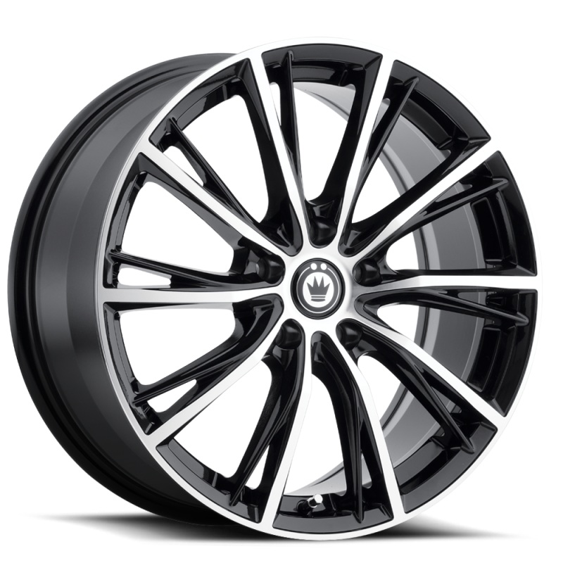 Konig Impression 17×7.5 5×120 ET40 Gloss Black w/ Machined Face