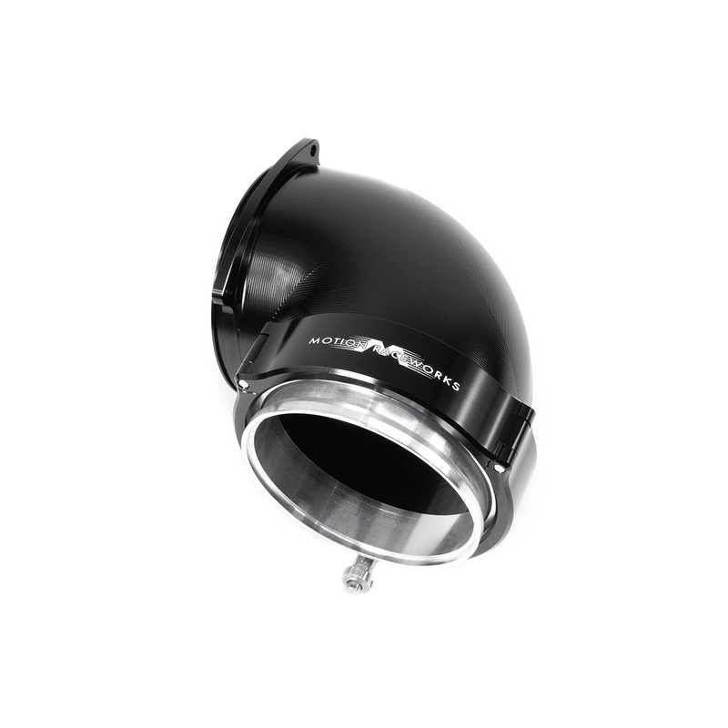 Attachment Only: High Flow 90 Tight Radius 4″ Quick Seal for ICON 92mm
