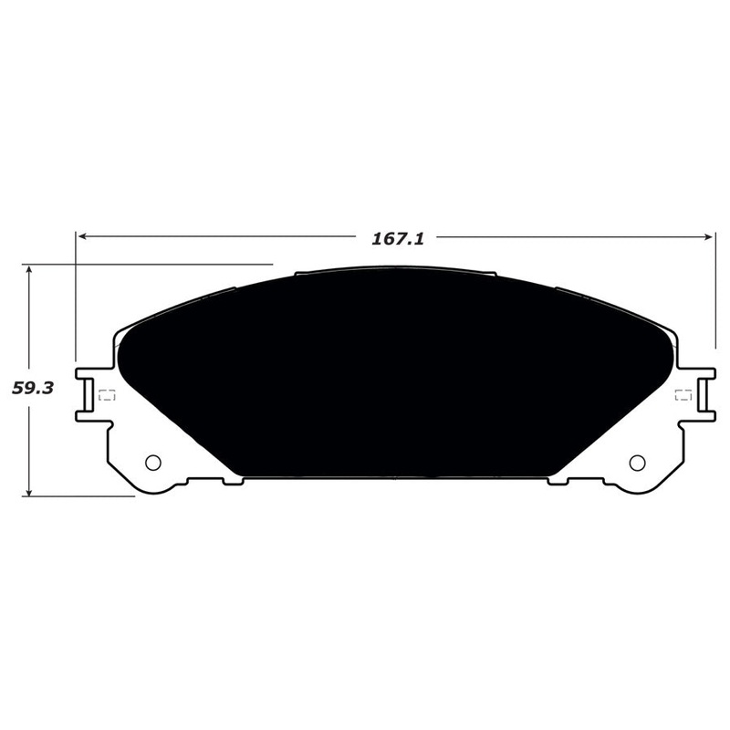 Porterfield Brake Pads for 2015 LEXUS RX 400H Hybrid