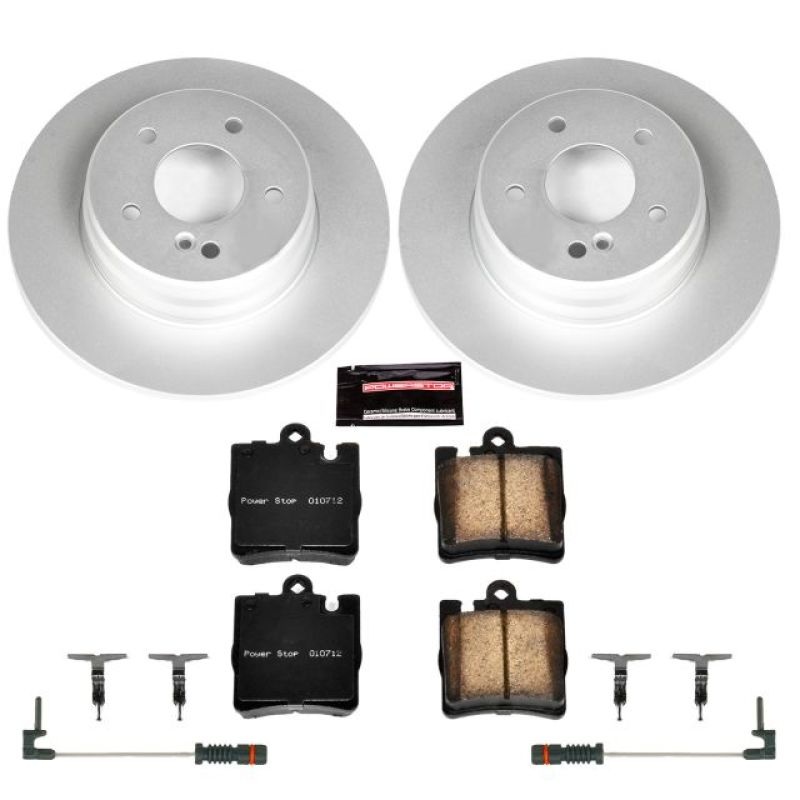 PowerStop Power Stop 00-02 Mercedes-Benz CLK320 Rear Z23 Evolution Sport Coated Brake Kit