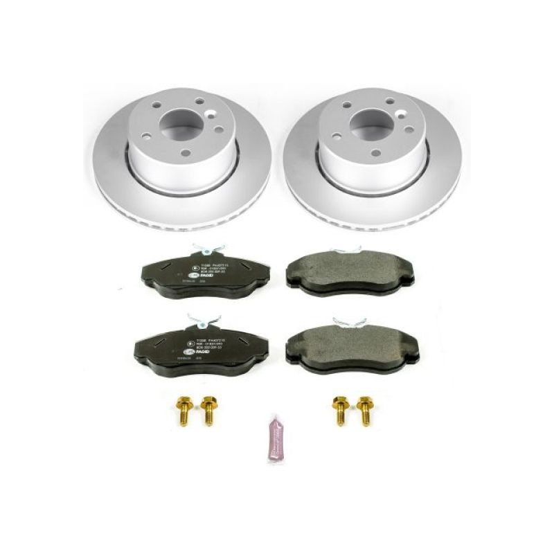 PowerStop Power Stop 99-04 Land Rover Discovery Front Euro-Stop Brake Kit