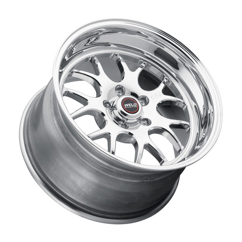 Wels S77 17×10 / 5×115 BP/ 6.7 BS Polished Wheel (High Pad) – Non-Beadlock
