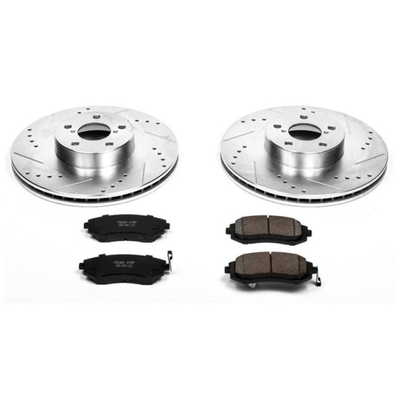 PowerStop Power Stop 05-06 Saab 9-2X Front Z23 Evolution Sport Brake Kit