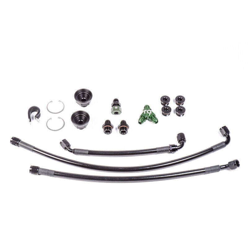 RADIUM ENGINEERING FUEL RAIL PLUMBING KIT, NISSAN VQ35HR AND VQ37VHR