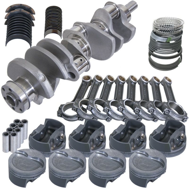 Eagle Ford 351W 4.170in Crank 6.250in I-Beam Rods -16cc 4.125in Pistons Balanced Assembly