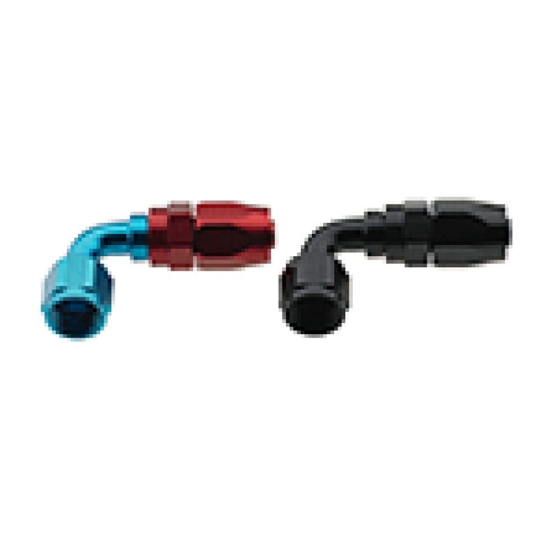 Fragola -6AN x 90 Degree Pro-Flow Hose End – Black