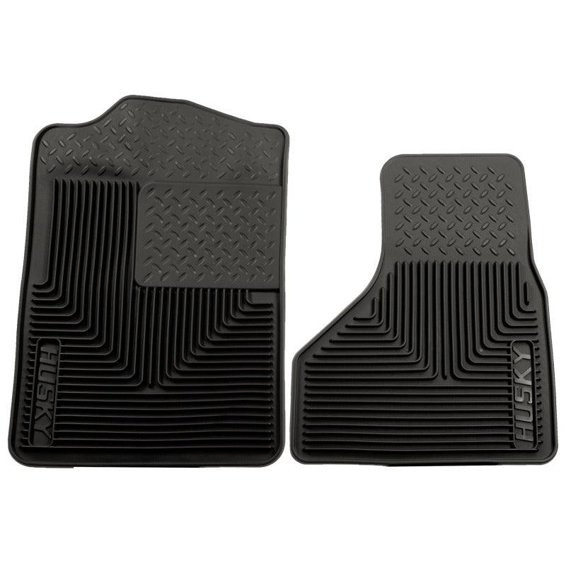 Husky Liners 08-10 Ford F-250/F-350/F-450 SuperDuty Heavy Duty Black Front Floor Mats
