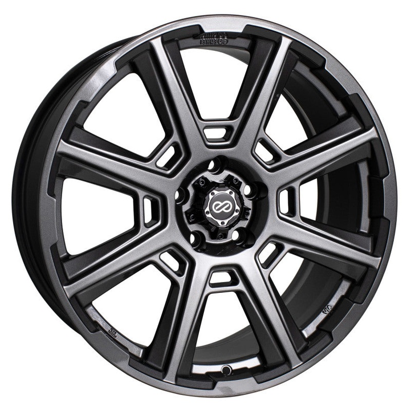 Enkei Storm 18×8 40mm Offset 5×114.3 72.6mm Bore Anthracite Wheel