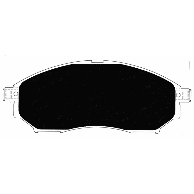 Porterfield Brake Pads for 2016 INFINITI QX70