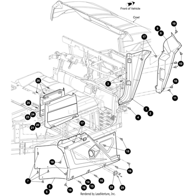 Quarter Panel Rear Right by Arctic Cat