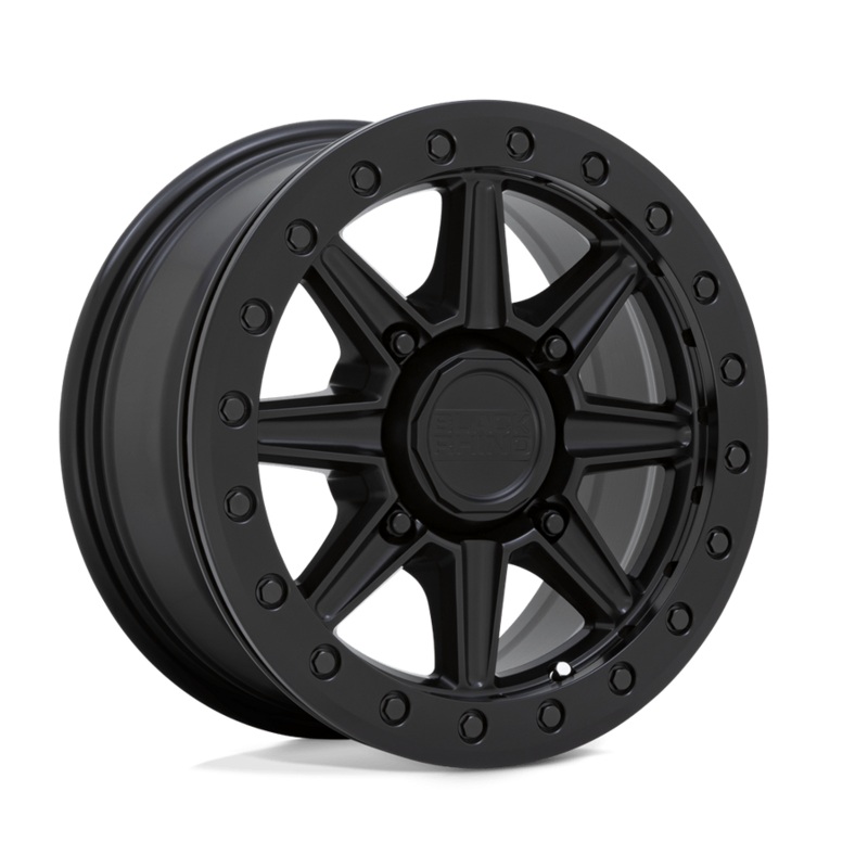 14×7.0 Black Rhino Webb UTV Beadlock Matte Black