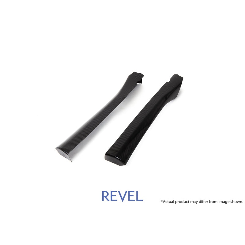 Revel GT Dry Carbon Door Trim (Front Left & Right) Tesla Model S – 2 Pieces