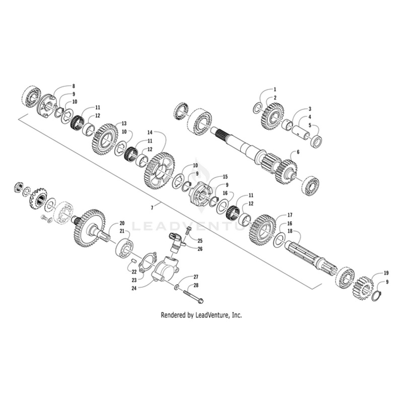Washer Spline 25Mm By Arctic Cat