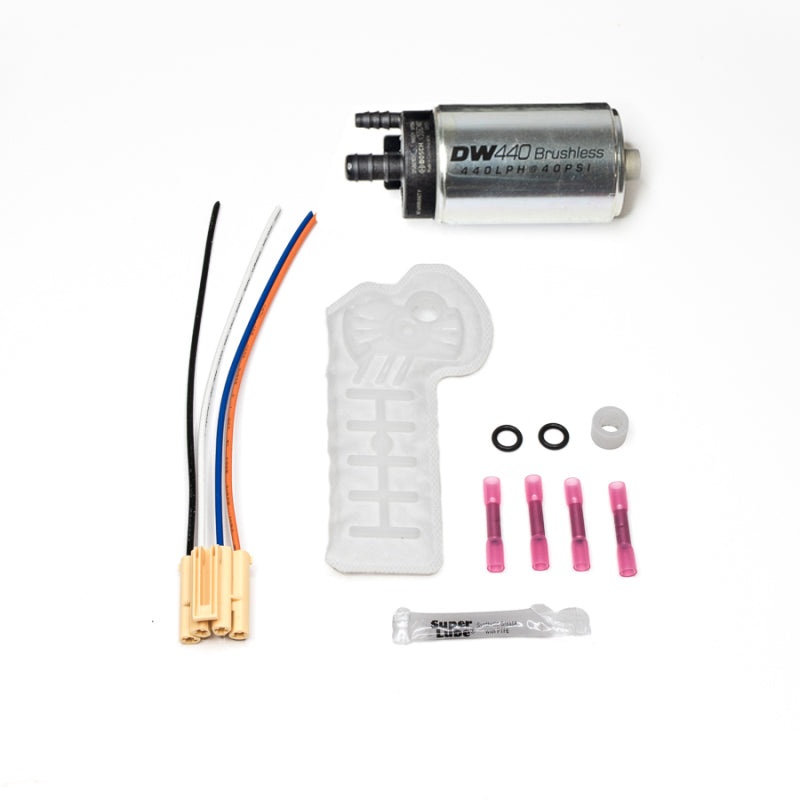 DeatschWerks 440lph In-Tank Brushless Fuel Pump w/ 9-0901 Install Kit Toyota Supra A90 2020+ | dwk9-441-0901