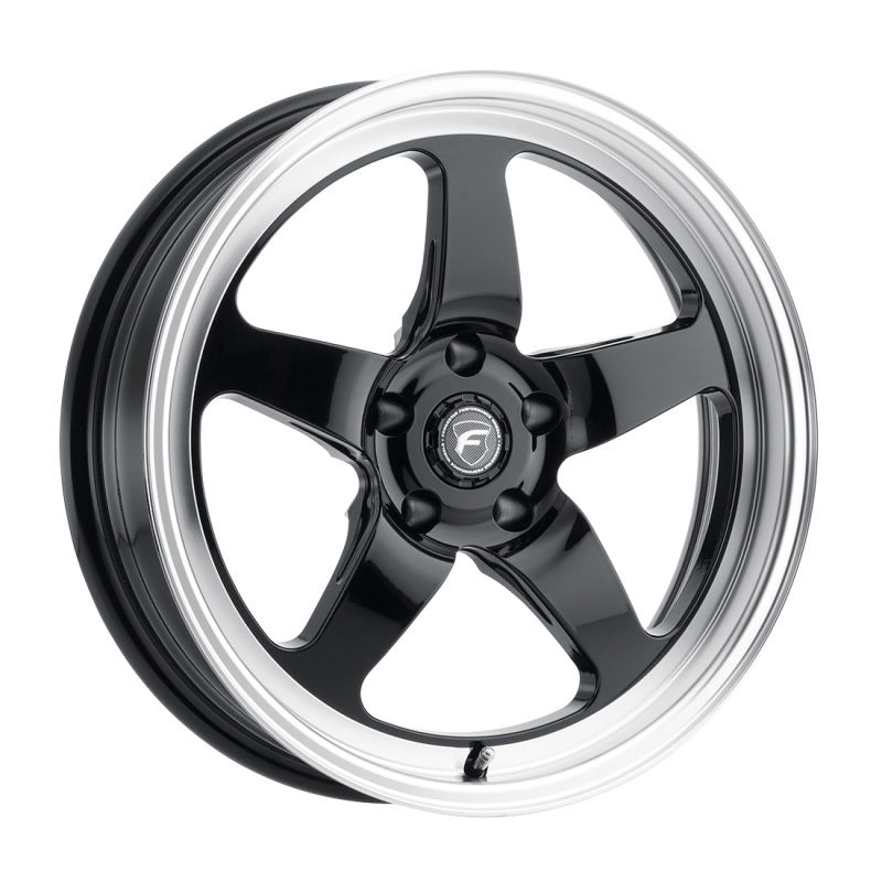 Forgestar D5 Drag 18×9.0 / 5×114.3 BP / ET22 / 5.9in BS Gloss Black Wheel