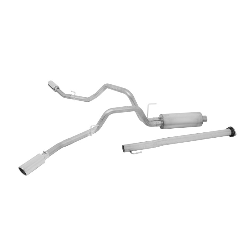 Gibson 16-19 Ford F-150 Lariat 2.7L 3in/2.5in Cat-Back Dual Extreme Exhaust – Stainless