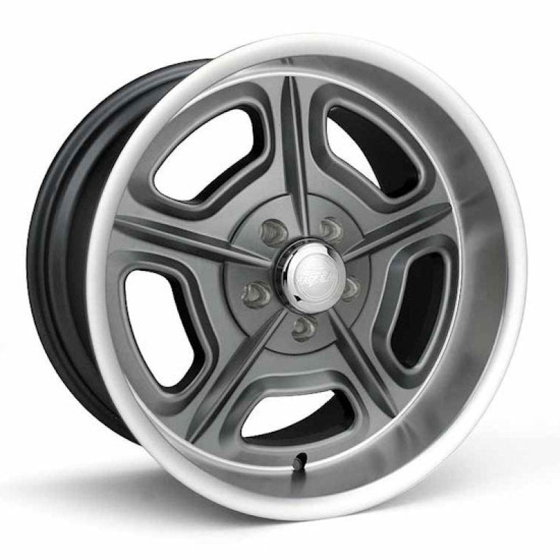 Race Star 32 Mirage 17×6 5×4.75bc 3.50bs Metallic Gray w/ Machined Lip Wheel | 32-760235GM